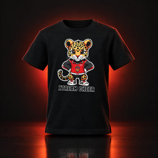 JAGGY" XTC Maskottchen T-Shirt für Kinder – Produktvisualisierung