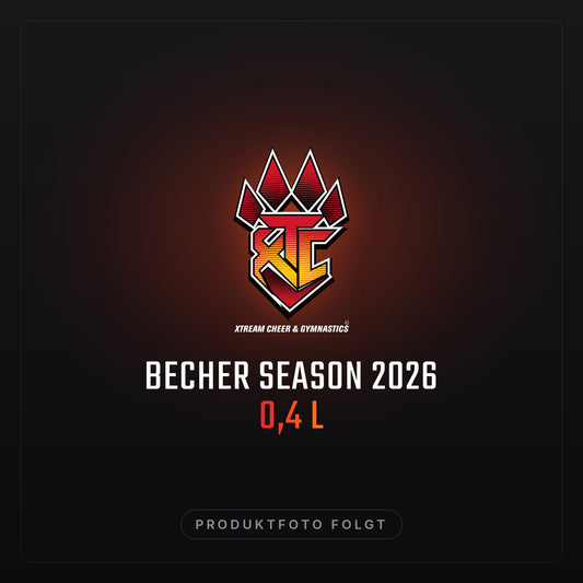 XTC Becher Season 2026 0,4 l – Platzhalter, Produktfoto folgt