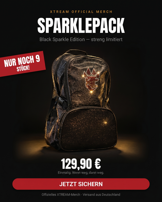 SPARKLEPACK - XTREAM Cheer Black SPARKLE Edition